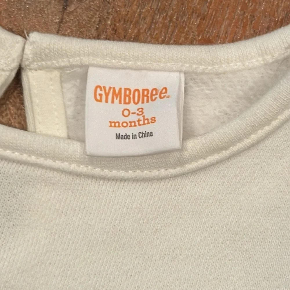 GYMBOREE • 0-3 months • kitty top